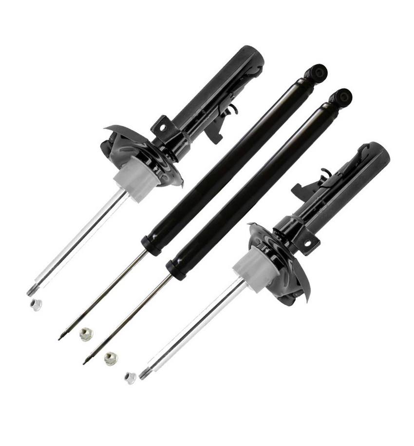 Volvo Suspension Strut and Shock Absorber Assembly Kit - Front and Rear 31277590